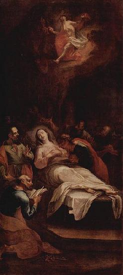 UNTERBERGER, Michelangelo Tod der Maria France oil painting art